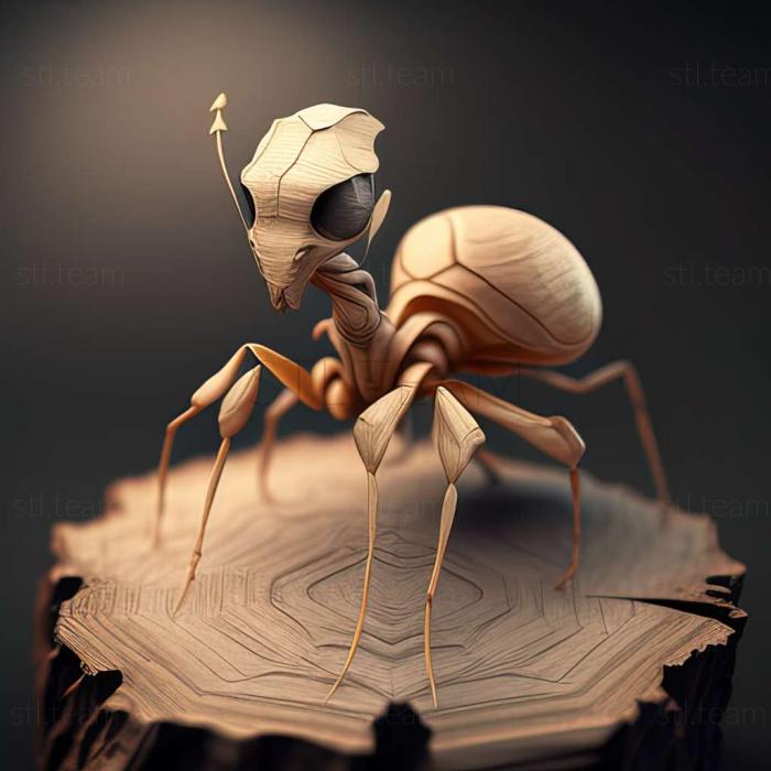 3D model Calyptomyrmex barak (STL)